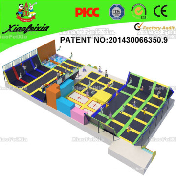 Hot Selling Trampoline Park with Pyramid